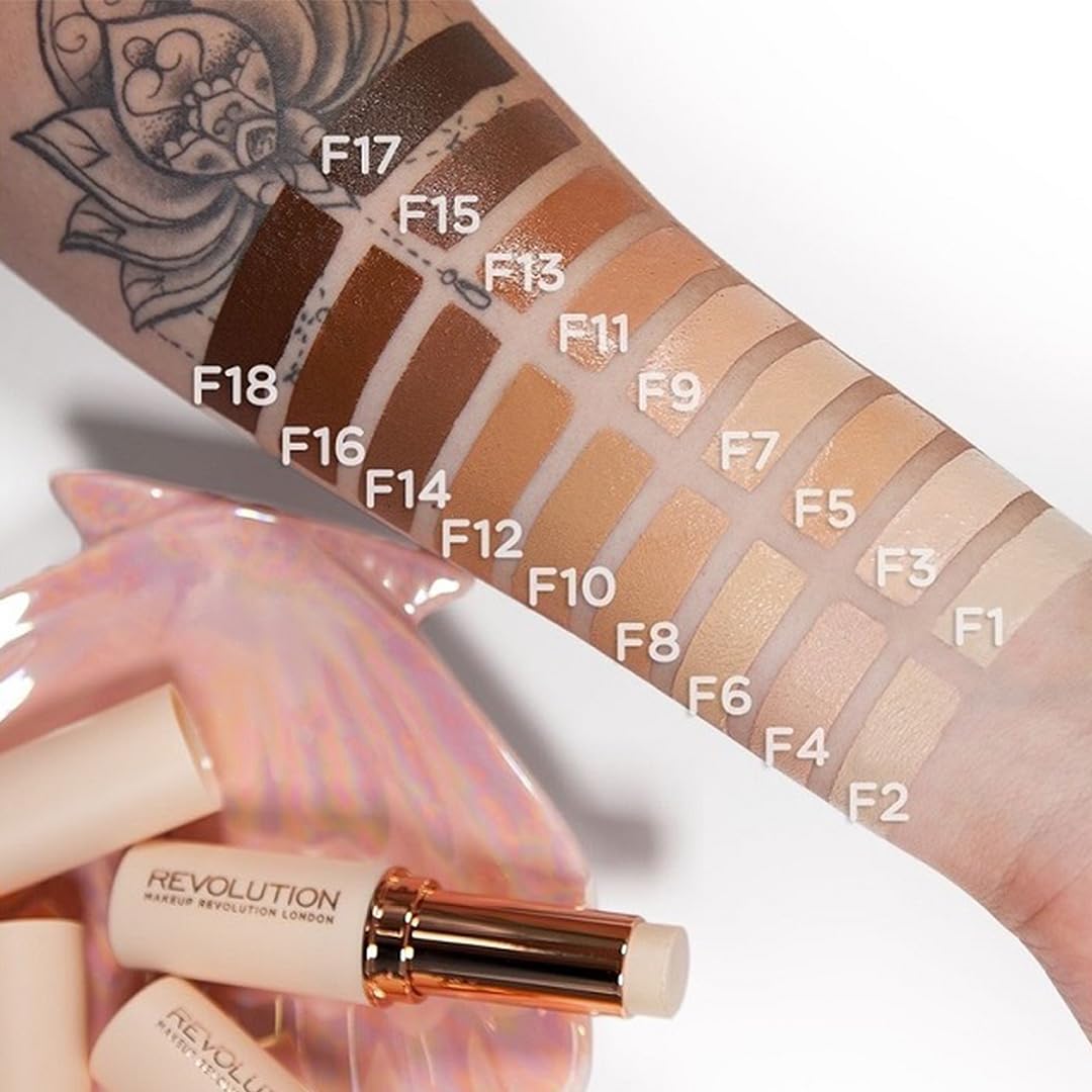 Amazon.com : Makeup Revolution Fast Base Stick Foundation, Contour